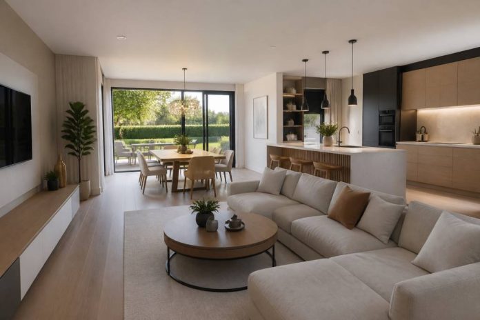 100m2 plan maison 3 chambres 3d : idées d’aménagement et visualisation réaliste