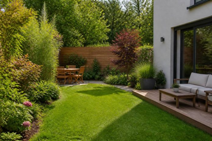 100m2 de jardin : idées d’aménagement pour optimiser un petit espace extérieur